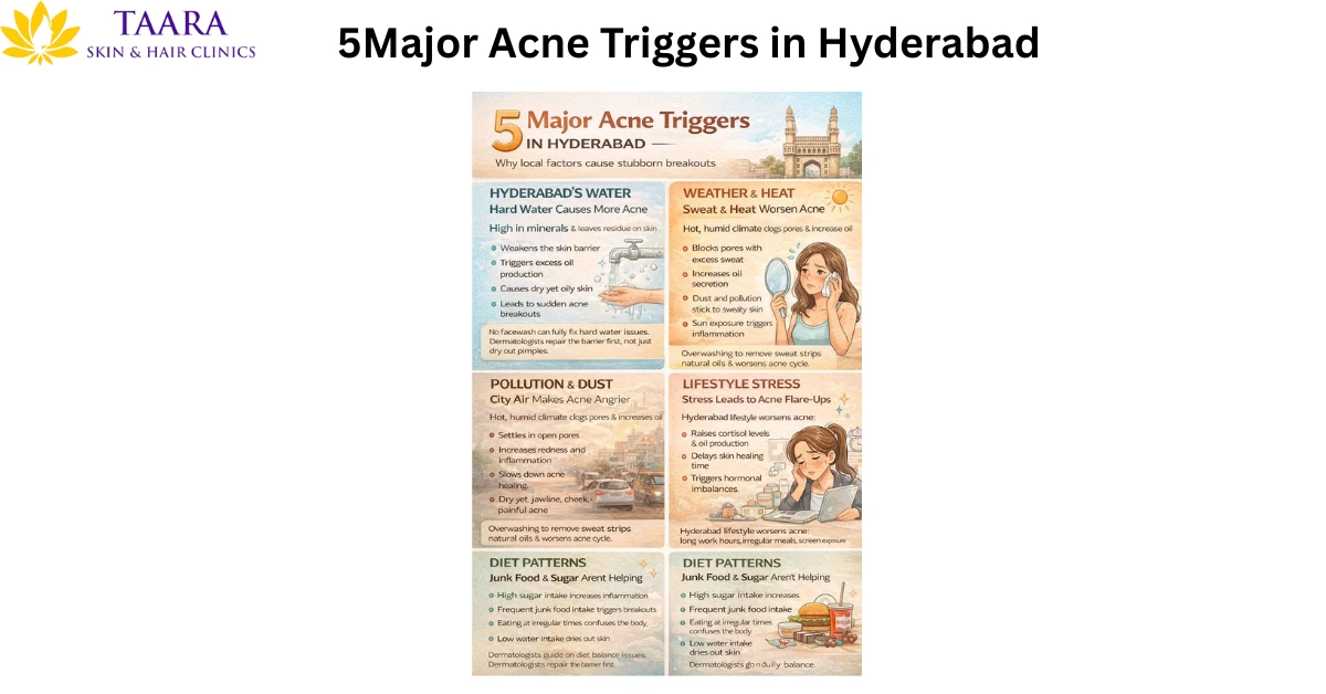 5 Major Acne Triggers
