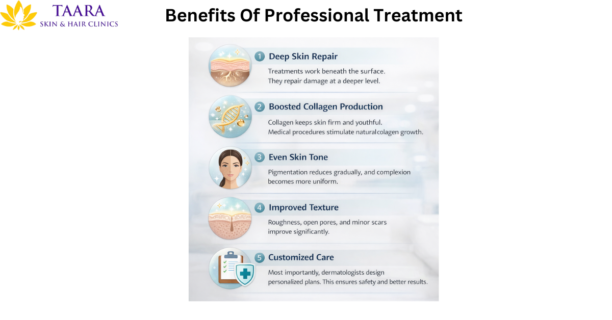 Benefits of professional treatment