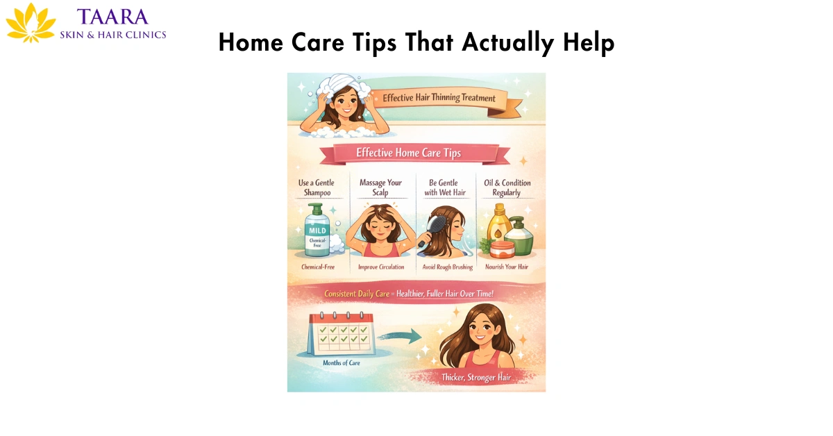 Home Care Tips That Actually Help-hair thinning treatment 