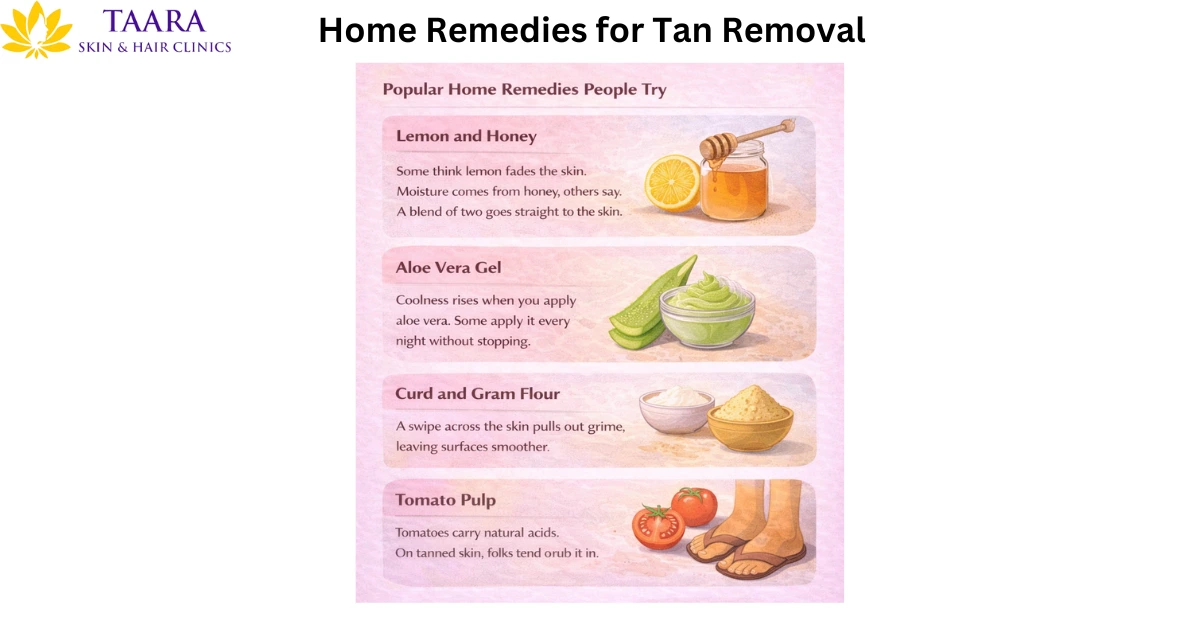 Home Remedies for Tan Removal