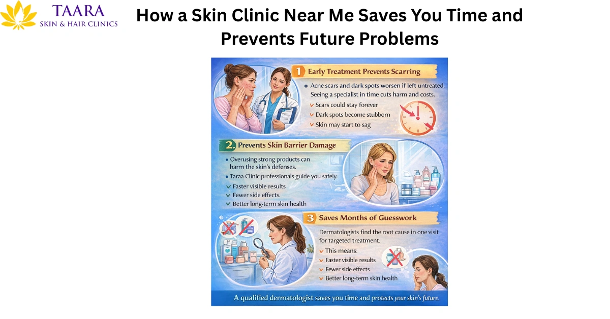 How a skin clinic near me serves you time and prevents future problem