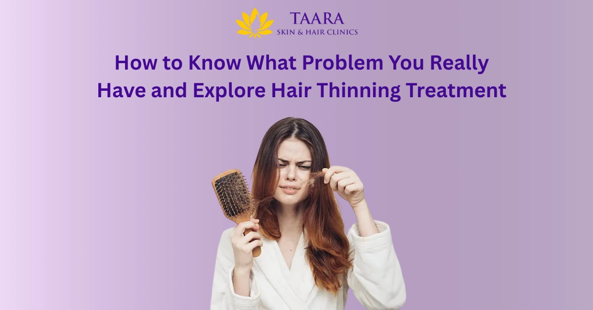 How to Know What Problem You Really Have and Explore Hair Thinning Treatment