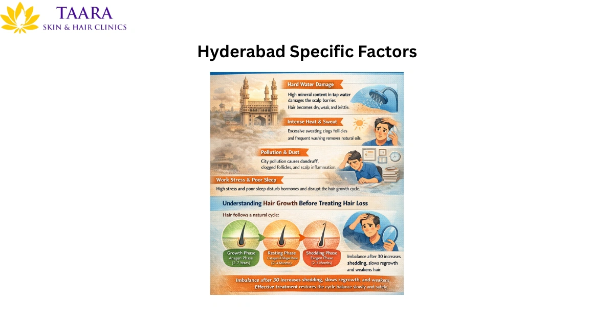 Hyderabad Specific Factors-hair loss after 30 