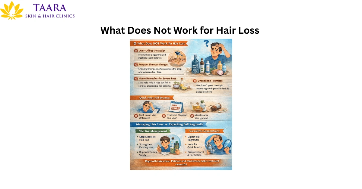 What Does Not Work for Hair Loss-hair loss after 30 