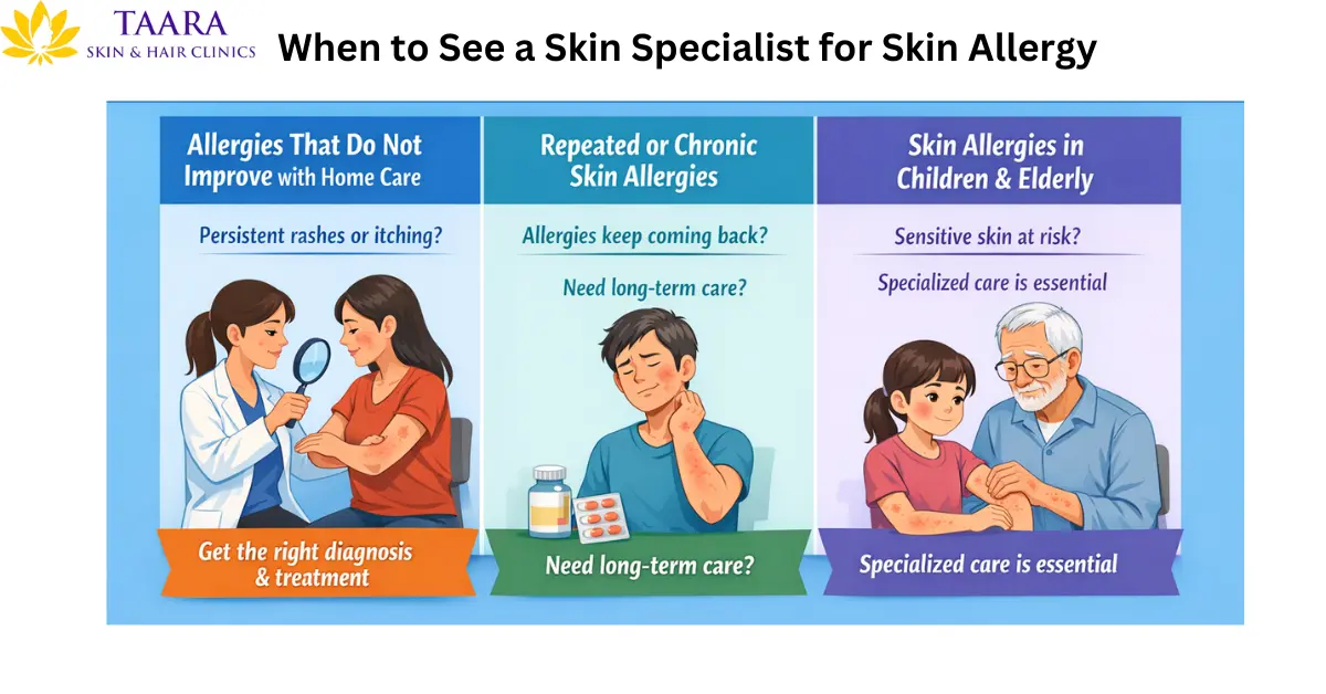 When to see a Skin Specialist for Skin Allergy
